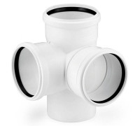 Крестовина для подключения радиатора Rehau 25/32 золотистая 1121564