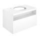 Тумба под умывальник KEUCO Stageline 800x550x490 мм 1 ящик подсветка розетка USB белый 32864300100