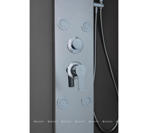 Душевая панель Aquanet Galaxy Shine с изливом и верхним душем AP40-01