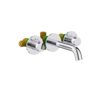 Смеситель для раковины встроенный с термостатом Timo Saona хром 2381/00SM