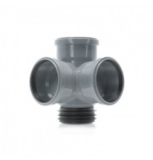 Крестовина угловая Ostendorf HTEDSM 87° 110/110/110 мм восстановитель раструба 115945