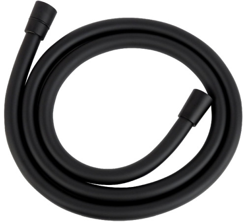 Шланг для душа Aquanet 125 см ПВХ матовый черный AQ2110MB