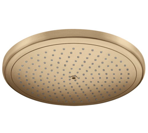 Верхний душ Hansgrohe Croma 280 1jet 280x280 мм шлифованная бронза 26220140