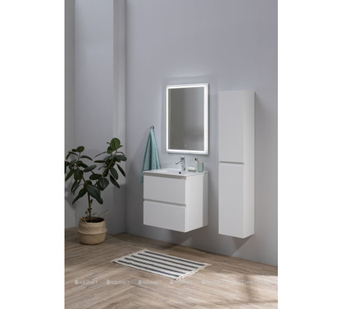 Зеркало Aquanet Nova Lite 60 белый глянец 00242620