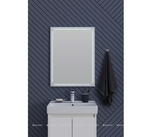 Зеркало Aquanet Nova Lite 60 белый глянец 00242620