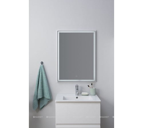 Зеркало Aquanet Nova Lite 60 белый глянец 00242620