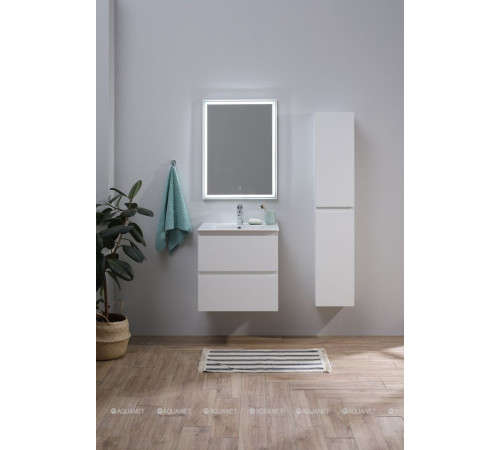 Зеркало Aquanet Nova Lite 60 белый глянец 00242620