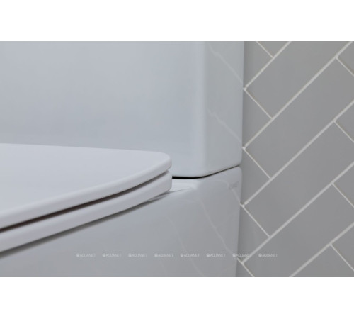 Чаша напольного унитаза Aquanet Tavr 2.0 C1 Rimless с сиденьем Soft Close Slimseat Tavr 2.0 C1