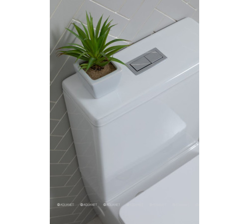 Чаша напольного унитаза Aquanet Tavr 2.0 C1 Rimless с сиденьем Soft Close Slimseat Tavr 2.0 C1