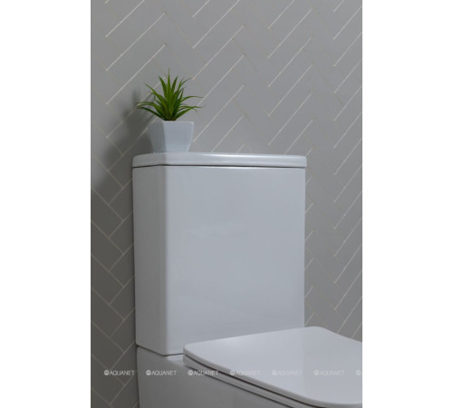 Чаша напольного унитаза Aquanet Tavr 2.0 C1 Rimless с сиденьем Soft Close Slimseat Tavr 2.0 C1