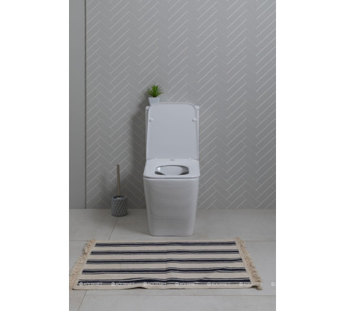 Чаша напольного унитаза Aquanet Tavr 2.0 C1 Rimless с сиденьем Soft Close Slimseat Tavr 2.0 C1