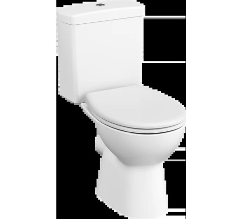 Унитаз напольный безободковый VitrA S10 Open-Back с сиденьем микролифт 9822B003-7204