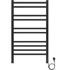 Полотенцесушитель электрический Aquatek Альтаир П10 500x900 мм черный муар AQ EL KP1090BL