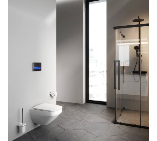 Унитаз подвесной AM.PM Inspire V2.0 FlashClean с сиденьем микролифт белый матовый C50A1700MWSC