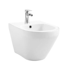 Биде подвесное Aquanet Лея 490x360x320 мм с крепежом AQ1099-00