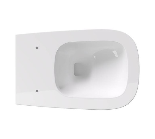 Унитаз подвесной Alice Wunder 53х31 см безободковый с сиденьем микролифт 45000101SET