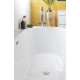 Ванна акриловая Allen Brau Priority 3 1700х780 мм пристенная белая 2.31003.20