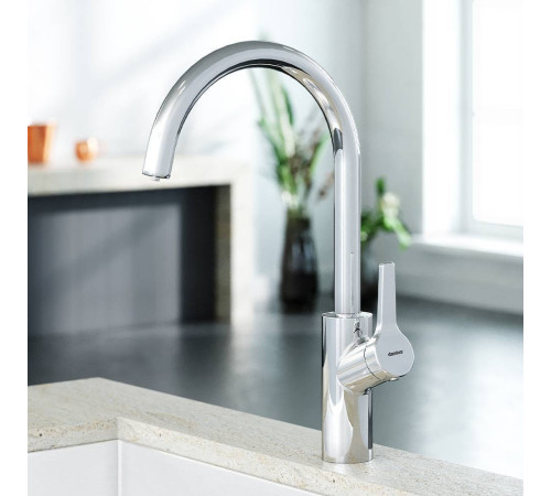 Смеситель для кухни AM.PM Eclipse с каналом для питьевой воды хром 310721000