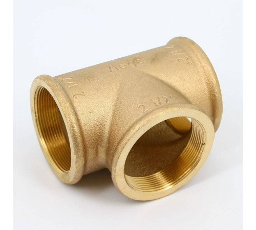 Тройник бронзовый Viega 2 1/2 ВР 321734