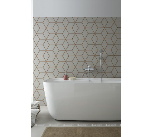 Ванна акриловая Aquanet Family Fine 1700x780 мм со сливом-переливом белый матовый 95778-MW