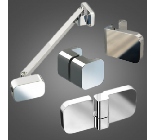 Набор крепежа RAVAK B SET BSD3-L 100, 110 хром D01000A088