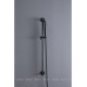 Душевая стойка Allen Brau Priority 800 мм ручной душ 3 режима черный матовый 5.31010-31