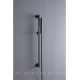 Душевая стойка Allen Brau Priority 800 мм ручной душ 3 режима черный матовый 5.31010-31