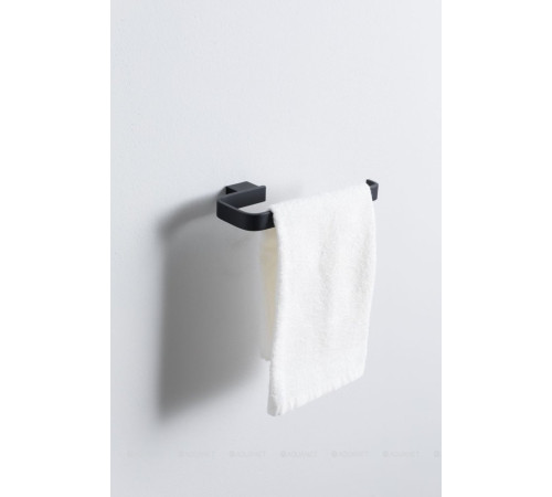 Держатель для полотенца Allen Brau Infinity 215 мм черный матовый 6.21010-31