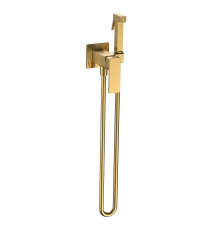 Комплект гигиенического душа Aquanet Savona скрытый монтаж золото шлифованное AQM6817BG