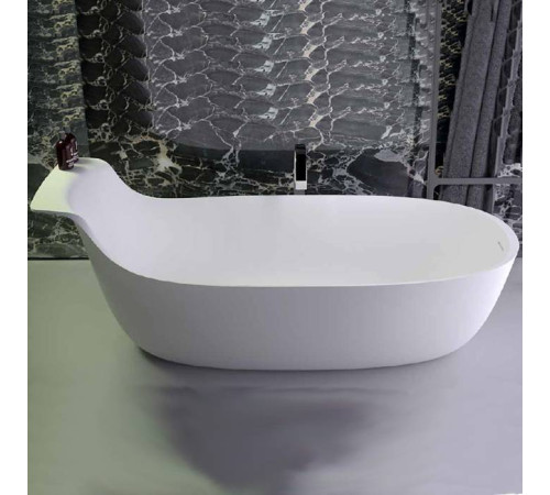 Ванна отдельностоящая Knief Prime 195х85х75/50 см белый матовый 0600-010-01