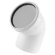 Отвод 67° Rehau Raupiano Plus DN 110 11234541001
