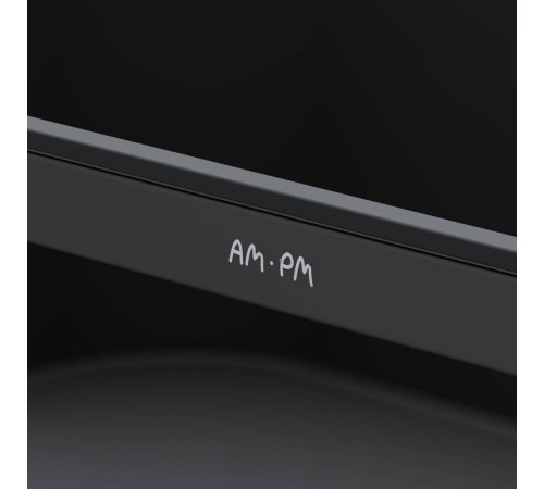 Корзина для душа AM.PM Func прямая черная A8F53122