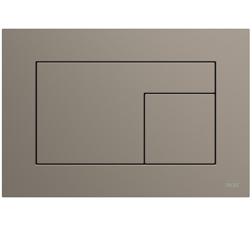 Панель смыва TECE TECEvelvet FENIX 220х150х5 мм бежево-коричневая 9240730