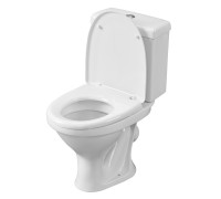 Унитаз-компакт Sanita Форвард белый сиденье полипропилен косой выпуск 1.P205.2.S00.00B.F