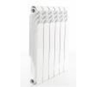 Радиатор биметаллический Gekon BM 500 10 секций боковое подключение gbm50010f RAL 9016