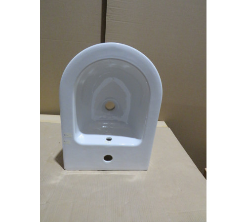 Биде подвесное GSI Pura 500x360 мм с отверстием под смеситель и переливом 8864111