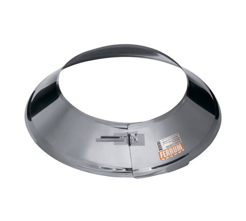 Юбка дымохода Феррум AISI 430 0.5 мм Ф160 AF3009