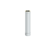 Труба Jeremias DW 180 мм L=1000 мм двустенная нержавеющая сталь DW13180