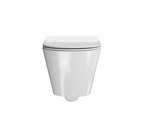 Унитаз подвесной Kerama Marazzi PLAZA Modern безободковый RIM UP+ белый глянцевый PLV.wc.02\WHT