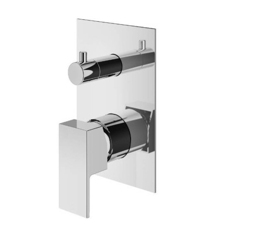 Смеситель для душа встраиваемый Plumberia Selection TAG на 2-3 выхода хром TG1901CR