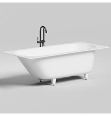 Ванна встраиваемая Salini Ornella 180х80х60 см овальная чаша S-Sense белый глянцевый комплект 102412G