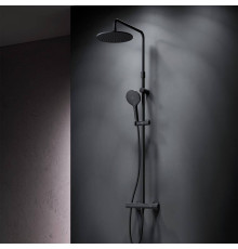 Душевая система AM.PM Like с термостатом черный матовый F0780422