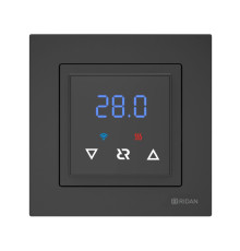 Терморегулятор Ridan Classy с Wi-Fi черный 21RT0105R