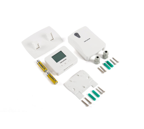 Термостат комнатный беспроводной Бастион TEPLOCOM TS-2AA/3A-RF 914