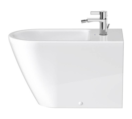 Биде напольное Duravit D-Neo 37x65х40 см с переливом белый 2294100000