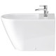Биде напольное Duravit D-Neo 37x65х40 см с переливом белый 2294100000