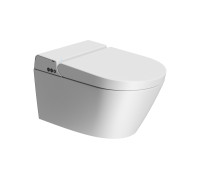 Унитаз-биде подвесной GSI WClean безободковый 590х375 мм белый матовый 7418K09