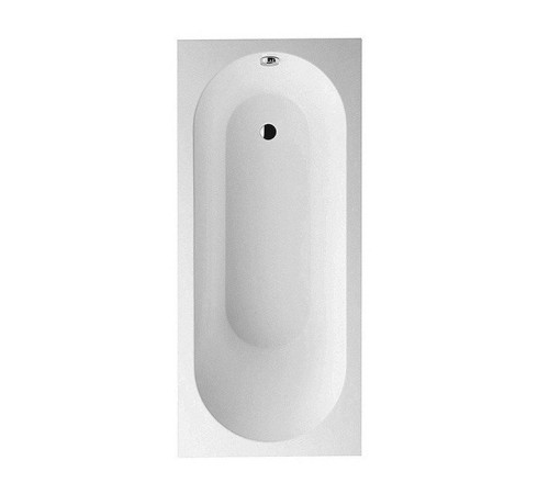 Ванна встраиваемая прямоугольная Villeroy & Boch Oberon 170x75x45 см Quaryl с ножками белый UBQ170OBE2V-01
