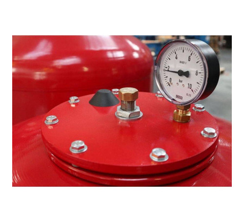 Расширительный бак Flamco Flexcon R 500 л 6 бар красный 16506RU