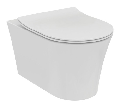 Унитаз подвесной Ideal Standard La Dolce Vita 54.5х36 см RimLS+ белый E263601